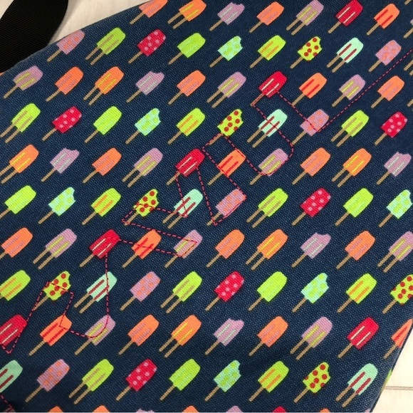 Kavu Sling Organic Rope Backpack Limited Edition Popsicles Pattern EUC - Picture 12 of 14